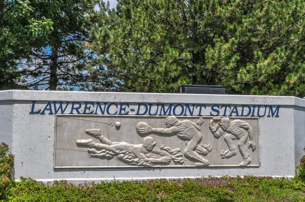 Lawrence-Dumont Stadium - Maple & Sycamore - photo from 2009