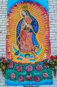 Untitled [Virgin Mary] - 2227 N. Broadway (Connie's Mexico Cafe) 2014