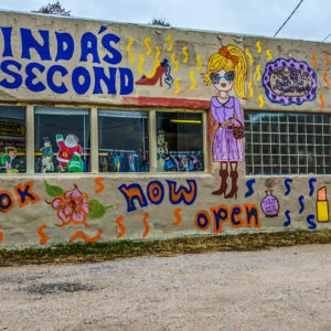 Linda's Second Look Store - 2111 E. Central - by Jose N [Ernesto?] Morales, 2014 - photo from 2014